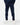 Front of the Navy Core Sweatpants on a model in front of a light gray background.