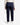Back of the Navy Rhythm Pants on a model in front of a white background