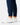 Close up on the ankle cuffs on the Navy Greenside Cargo Joggers on a model in front of a light gray background.