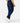 Back of the Navy Greenside Cargo Joggers on a model in front of a light gray background.