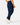 Back of the Navy Greenside Cargo Joggers on a model in front of a light gray background.