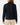 Back of the Navy Stride Jacket on a model in front of a light gray background.