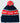 Back of the Next Goal Wins Pom Beanie in front of a light gray background.