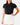 Front of the Night & Daisy Hybrid Polo tucked in on a model in front of a light gray background.