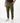 Front Angle of Olive Greenside Joggers on a Model in front of white background