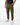 Front Angle of Olive Greenside Joggers on a Model in front of white background