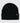 Front of the Clubhouse Beanie laying on a light gray background.