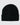 Back of the Clubhouse Beanie laying on a light gray background.