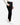 Front 3/4 of the Onyx Rhythm Pants on a model in front of a white background