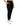 Front 3/4 of the Onyx Rhythm Pants on a model in front of a white background