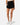 Front of the Onyx Momentum Shorts on a model in front of a light gray background.
