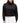 Front of the Onyx Plume Funnel Neck Sweatshirt on a model in front of a white background