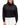 Front of the Onyx Plume Funnel Neck Sweatshirt on a model in front of a white background
