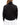 Back of the Onyx Plume Funnel Neck Sweatshirt on a model in front of a white background