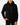Front of the Onyx Core Hoodie on a model in front of a light gray background.