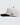 Left Side of the Red Eye Corduroy Hat in front of a light gray background
