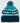 Back of the Rink Rat Pom Beanie in front of a light gray background.