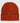 Front of the Rust Clubhouse Beanie in front of a light gray background