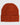 Front of the Rust Clubhouse Beanie in front of a light gray background
