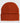 Back of the Rust Clubhouse Beanie in front of a light gray background