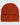 Back of the Rust Clubhouse Beanie in front of a light gray background