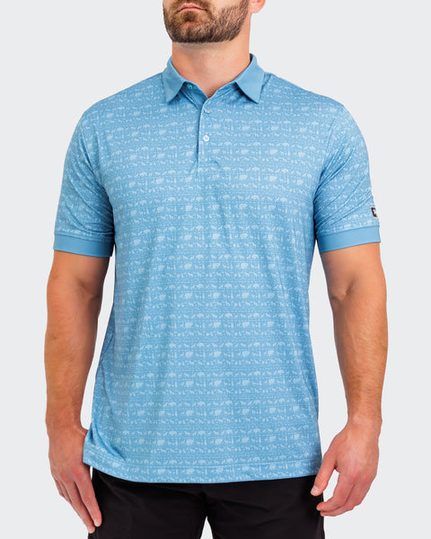 Sanctuary Men's Polo | Waggle Golf Polo | Outdoors Inspired Polo