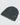 Front 3/4 of the Clubhouse Beanie laying on a light gray background.