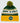 Front of the Snipe 'N Celly Pom Beanie in front of a light gray background