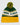Back of the Snipe 'N Celly Pom Beanie in front of a light gray background