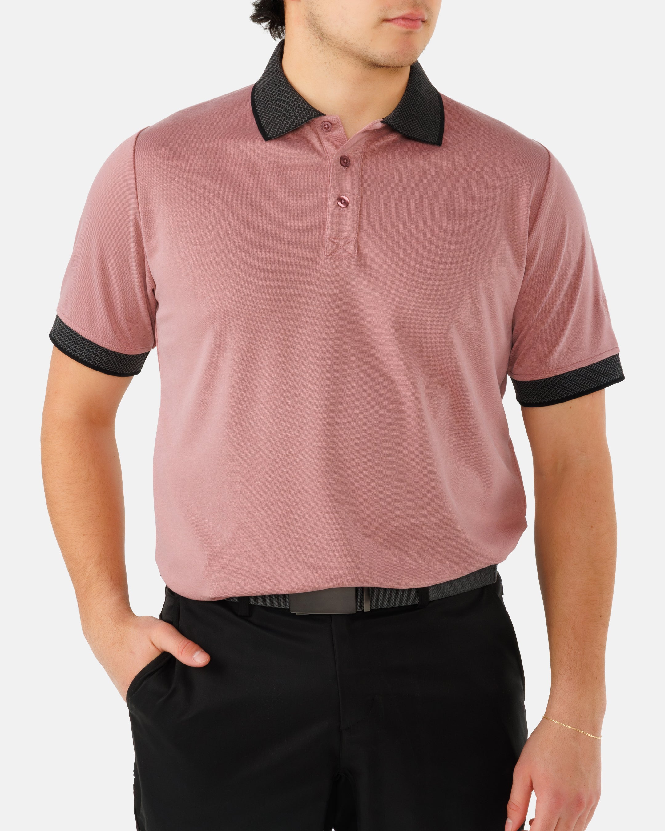 Stampede Men's Habitat Polo | Waggle Golf Polo | Professional Polo