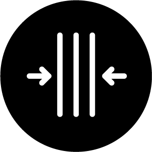 Standard Fit Black Icon