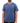 Front of the Steel Blue T-Shirt on a Male Model in front of a white background