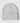 Back of the Clubhouse Beanie laying on a light gray background.