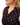 Collar of the Sunday Scramble Women's Sleeveless polo on a model in front of a white background