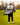 Model carrying the Treed It Members Hybrid Bag down the fairway walking to his ball.