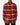 Back of the Twisted Tartan Flannel Overshirt on a model in front of a light gray background.