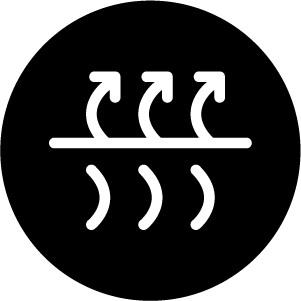 Breathable Black Icon