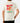 Back of the Waggleria Pizza T-Shirt on a model in front of a light gray background.