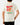 Back of the Waggleria Pizza T-Shirt on a model in front of a light gray background.