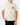 Front of the Waggleria Pizza T-Shirt on a model in front of a light gray background.