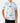 Untucked Front of the Water Hazard Polo on a model in front of a light gray background.