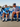 Family sitting in chairs on the dock