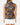 Back of the Wildflower Way Sleeveless Polo on a model in front of a light gray background.