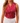 Front of the Women's Wine & Nine Sleeveless Polo on a Model in front of a white background