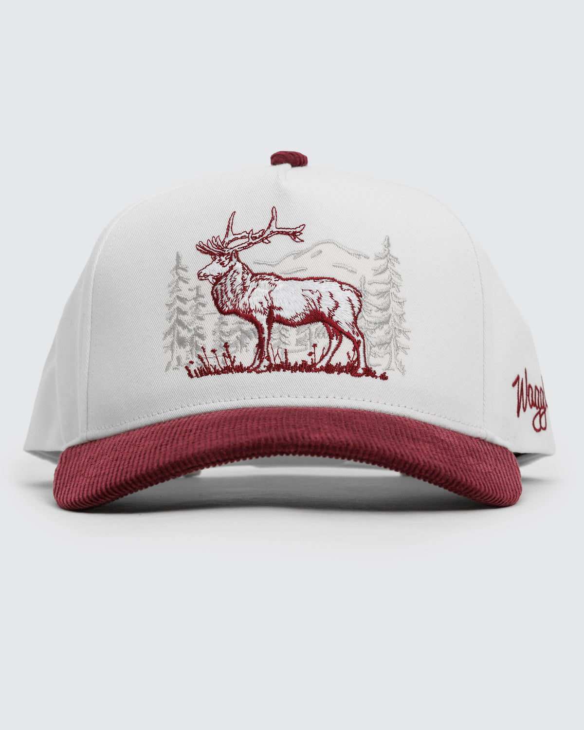 Yukon Corduroy Brim Hat | Waggle Hat | Elk Retro Snapback display picture 2