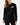 Front of the Resurfaced Long Sleeve T-Shirt on a Female Model in front of a light gray background.